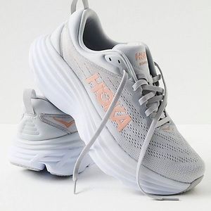 HOKA Bondi 8 Women’s Running Shoes Size 8D Wide